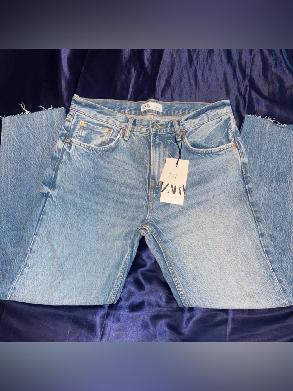 Zara NEW Blue Denim